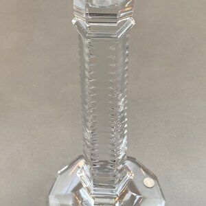 BACCARAT Crystal Perles 10" Candlestick